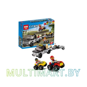 Конструктор Lepin 02033 Гоночная команда (258 деталей) картинка 2